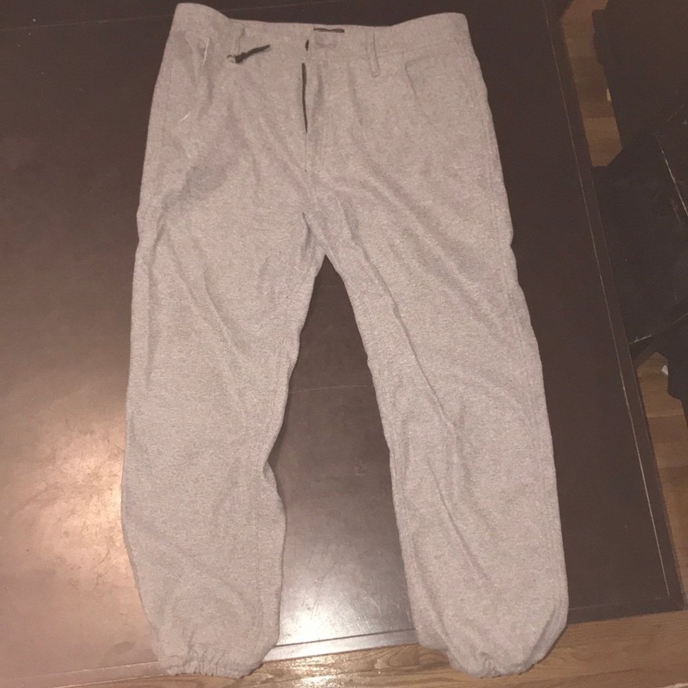 Light Gray lined Jogger pants Prolific brand sz 38